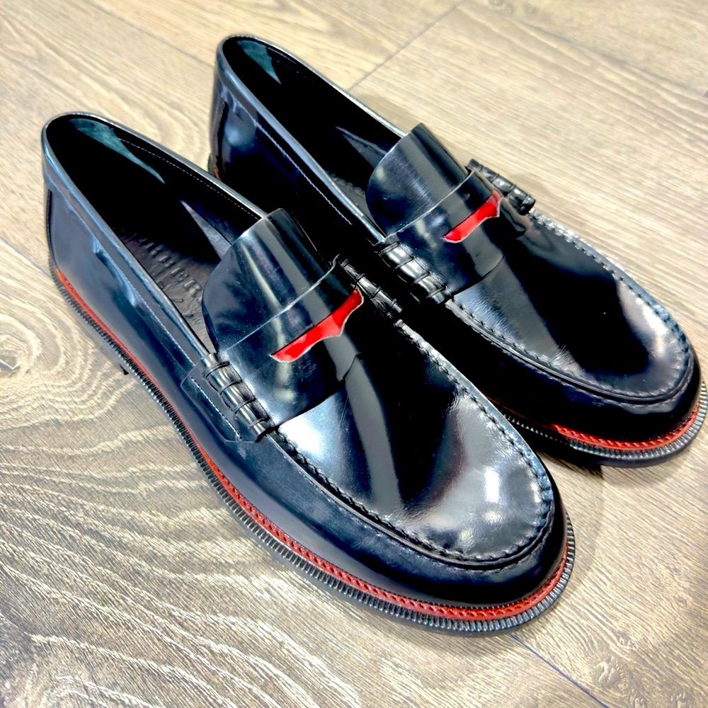 Burberry Penny Leather Loafers / 43 EU / 9.5-10 US / Brand New.